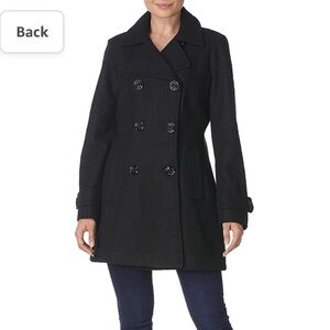 Anne Klein Double-Breasted Coat